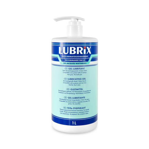 Gel lubrifiant 1 litre à base d'eau Lubrix 